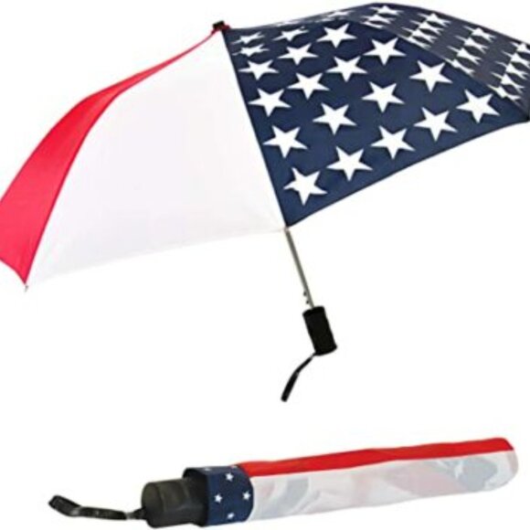 Patriotic Stars and Stripes Umbrella - Picture 1 of 2